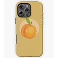 thumbnail image 1 of Fresh Apricot with Green Leaf Art N8301 Phone Case for iPhone 17 16 15 14 13 12 11 Pro Max, 1 of 2