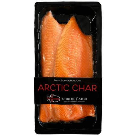 Fresh Arctic Char Fillet, Never Frozen From Iceland 10.6oz (2 servings) - Nordic Catch