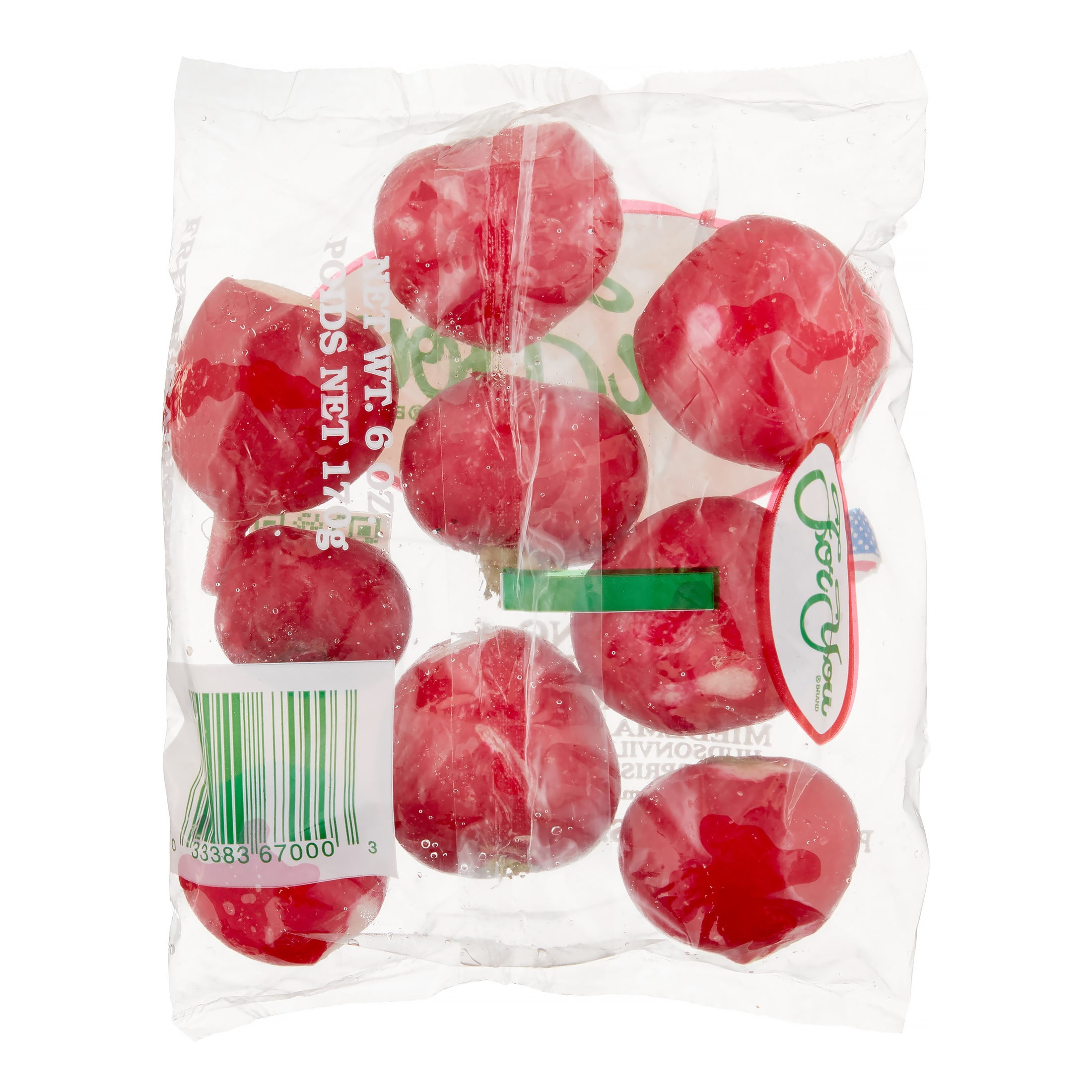 Fresh Bagged Radish, Each