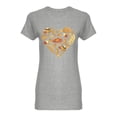 thumbnail image 1 of Fresh Baked Goods Shaped T-Shirt Women -Image by Shutterstock, Female Large, 1 of 2