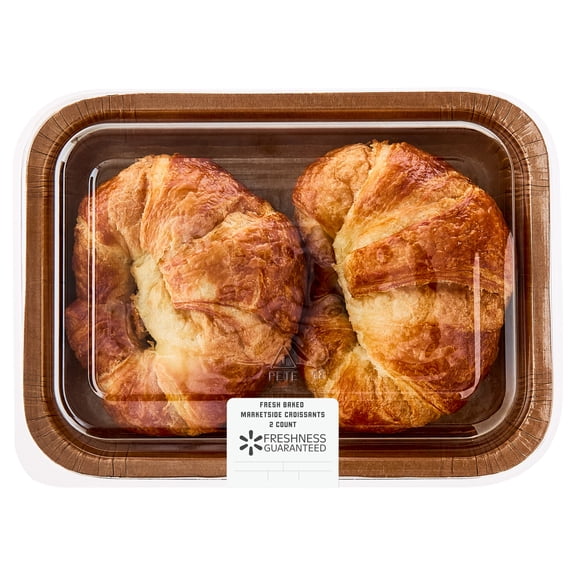 Marketside Fresh Baked Croissants, 2 Count