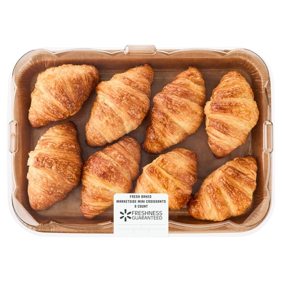 Marketside Fresh Baked Mini Croissants, 8 Count