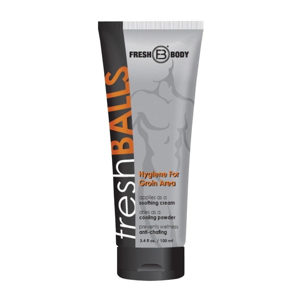 Fresh Balls All Natural Groin Soothing Cream for Men, 3.4 Oz