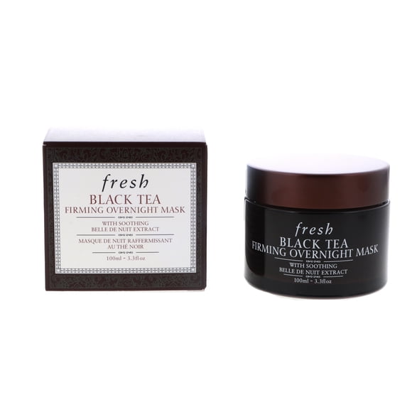 Fresh Black Tea Firming Overnight Mask, 3.3 oz hydrating and firming skincare for face