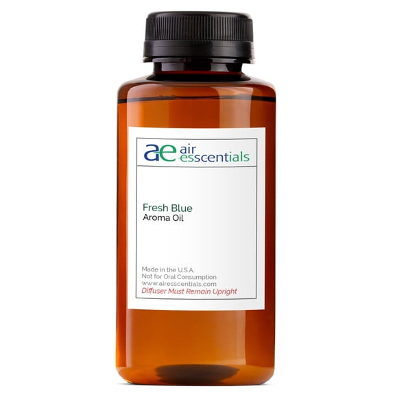 Fresh Blue Aroma Oil, Essential Oils Blend for Diffusers & Scent Machines, Mandarin, Ozone & Cardamom Blend, Aromatherapy, Cold Air Diffuser Compatible, 300 mL