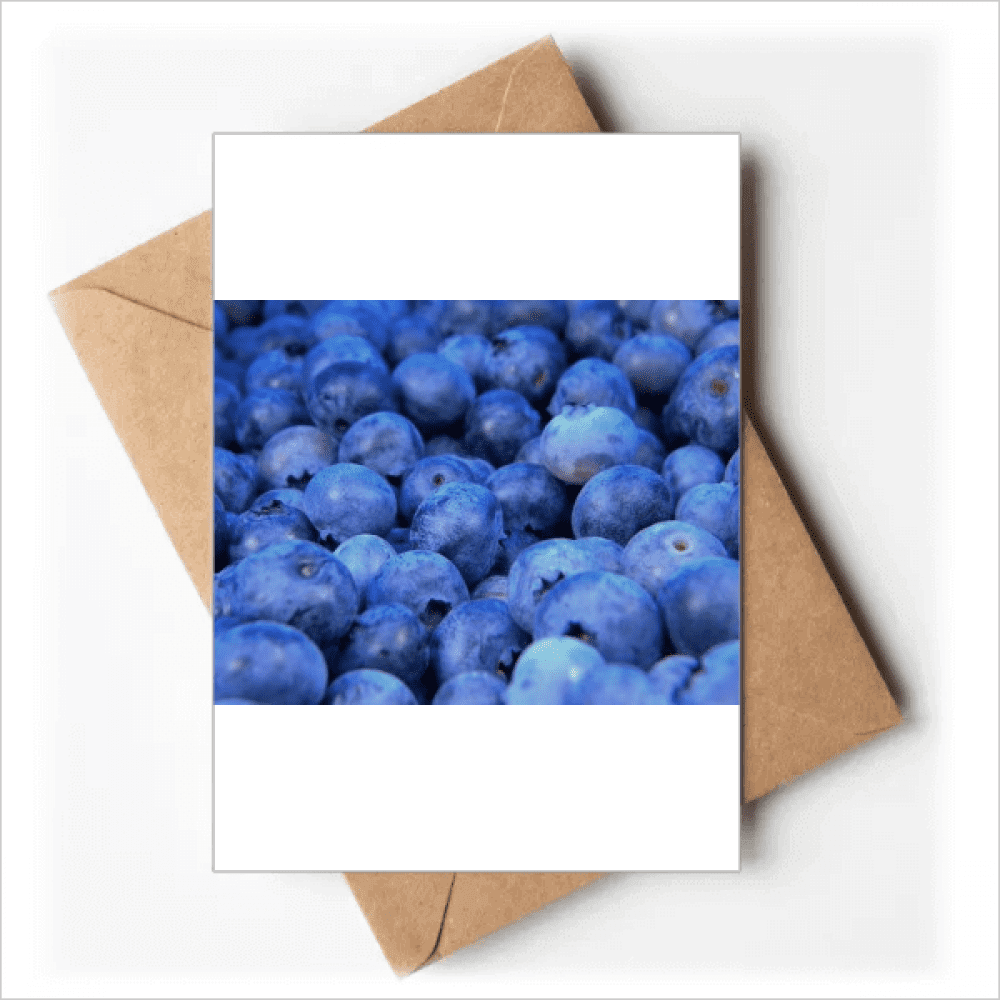 Fresh Blueberry Tropical Fruit Picture Greeting Cards You are Invited Invitations