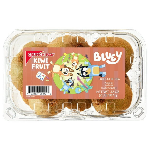 Fresh Bluey Kiwi Fruit, 2 lb Clamshell - Walmart Business Supplies