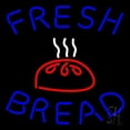 thumbnail image 1 of Fresh Bread With Logo LED Neon Sign 16 x 16 - inches, Clear Edge Cut Acrylic Backing, with Dimmer - Bright and Premium built indoor LED Neon Sign for restaurant window and interior decor., 1 of 7