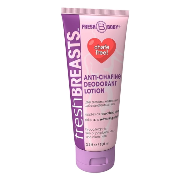 Fresh Breasts Hypoallergenic Liquid Powder  - Made in the USA