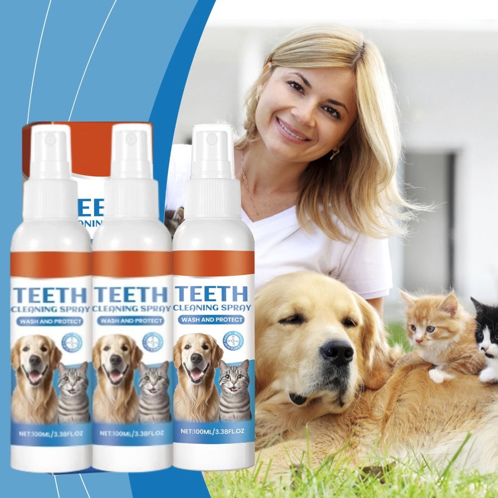 Fresh Breath Dental Spray for Dogs, 300ml Dogs and Cats Dental Spray