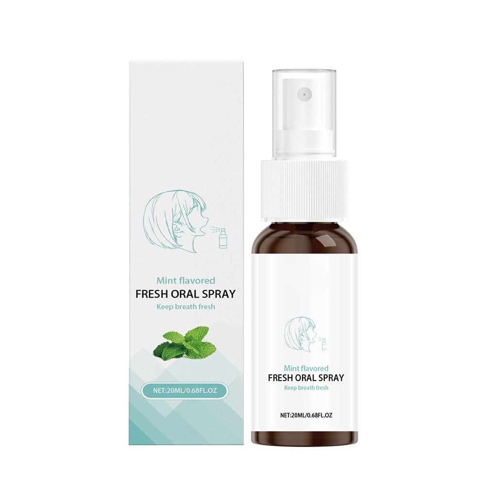 Fresh Breath Mint Mouth Spray Probiotics Breath Freshener Effective Lasting D4E1