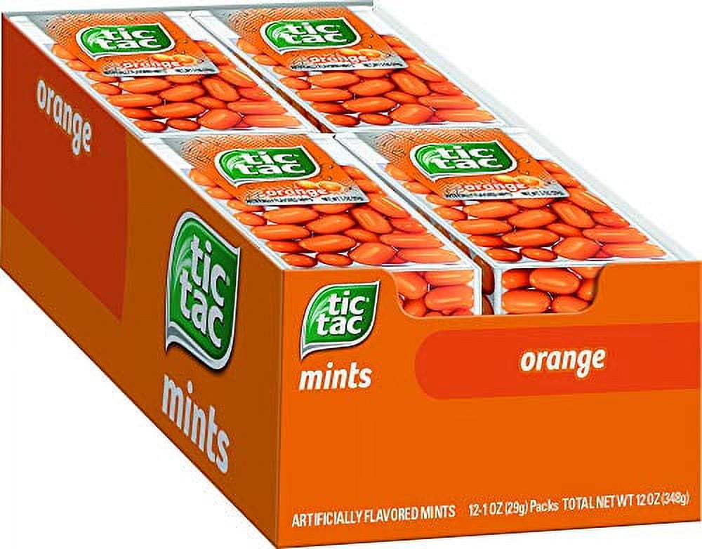 Fresh Breath Mints, Orange, Bulk Hard Candy Mints, Perfect Valentine's