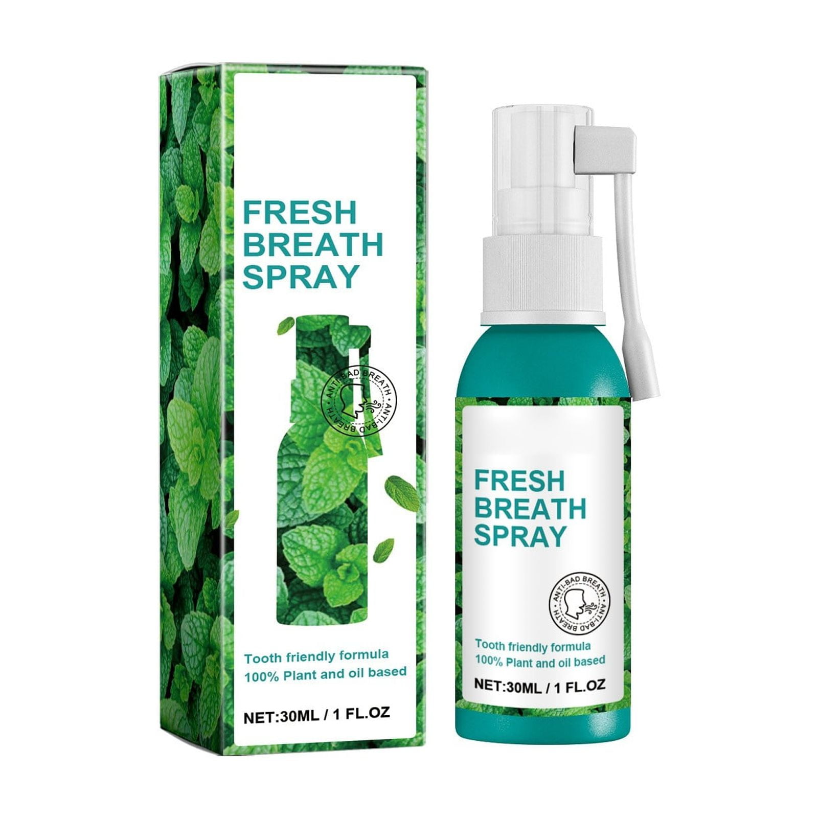 Fresh Breath Spray Oral Cleansing And Care Mint Flavor Refreshing