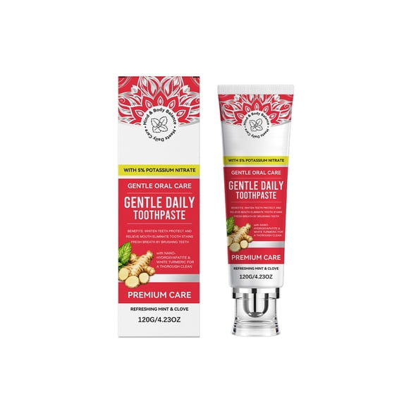 Fresh Breath Toothpaste, Gentle Toothpaste for Sensitive Teeth, Complete Care Toothpaste with Unique Texture