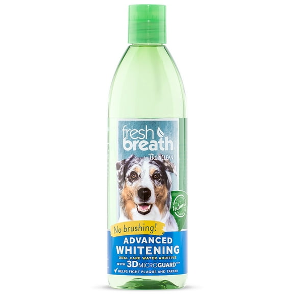 Fresh Breath by TropiClean Advanced Whitening Oral Care Water Additive, 16 oz