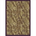 thumbnail image 1 of Fresh Brew Bean 5 ft.4 in. x 7 ft.8 in.  WearOn Nylon Machine Tufted- Cut Pile Whimsy Rug, 1 of 1