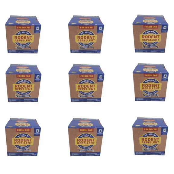 Fresh Cab (9 BOXES) Botanical Rodent Repellent - B1PMFCS12,9