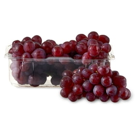 Fresh Candy Red Grapes from California, 1 lb