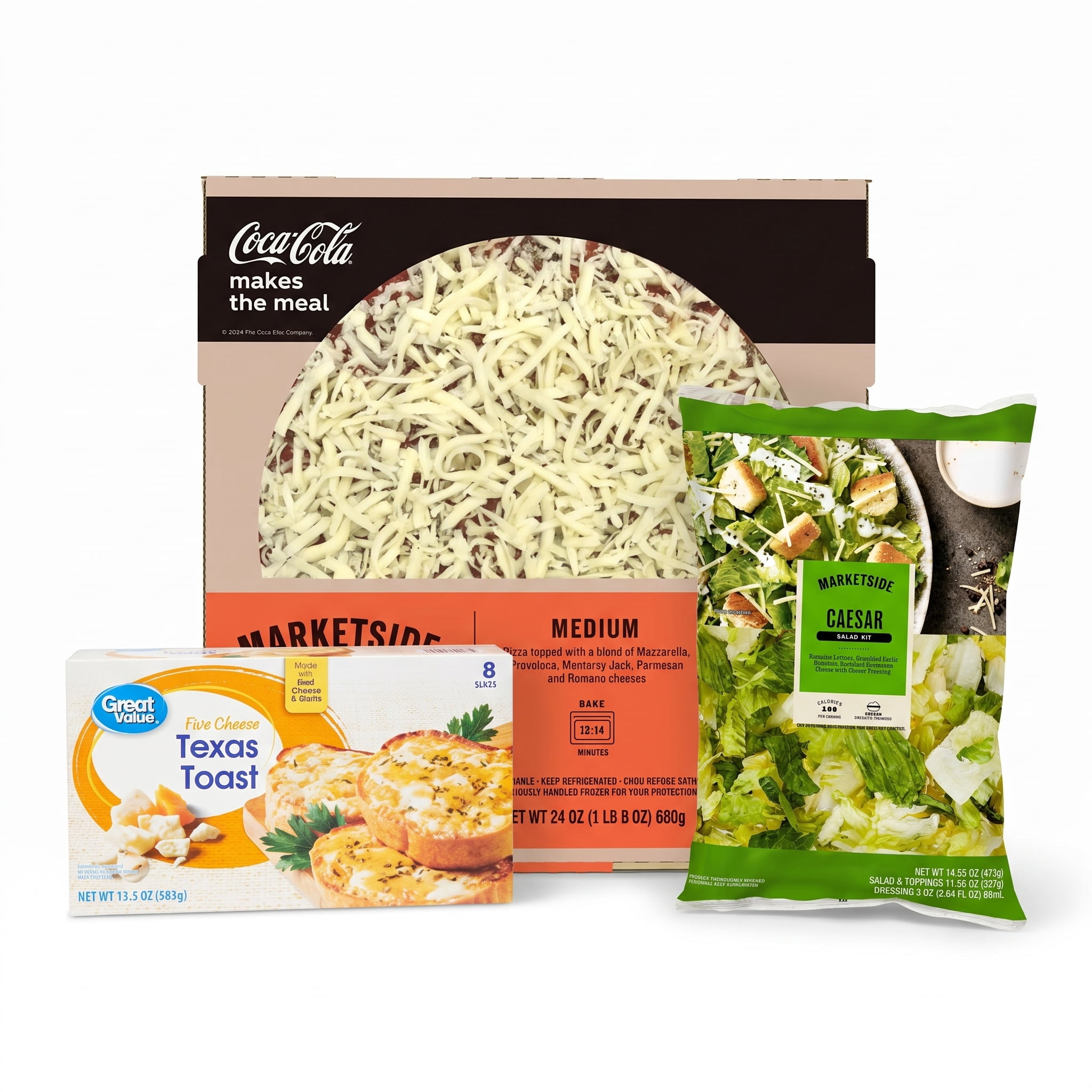 Fresh Cheese Pizza Meal Bundle