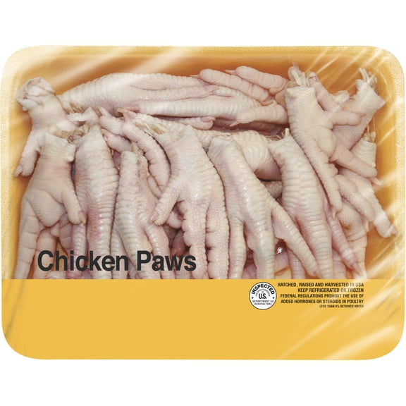 Fresh Chicken Paws, 0.5 - 2.25 lb Tray