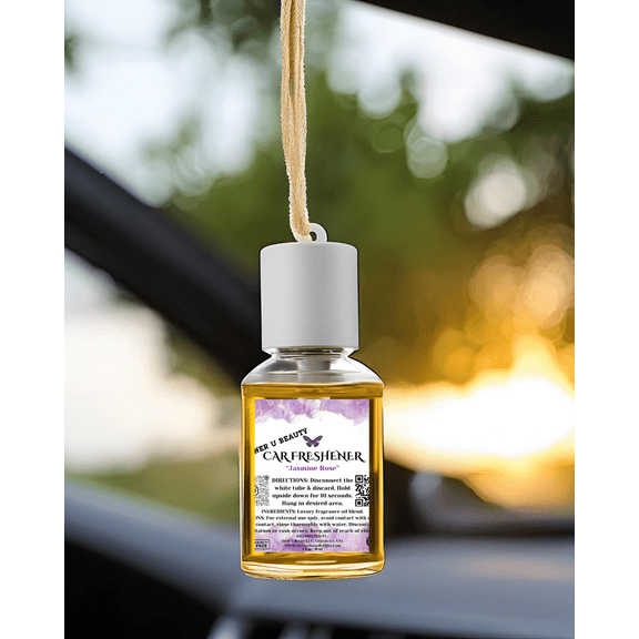 Inner U Beauty Jasmine Rose Car Freshener