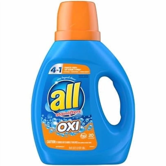 Fresh Clean Liquid Laundry Detergent Oxi Plus Odor Lifter, 36 Fl Oz