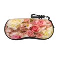 Fresh Colorful Roses Sunglasses Case Neoprene UltraLight and