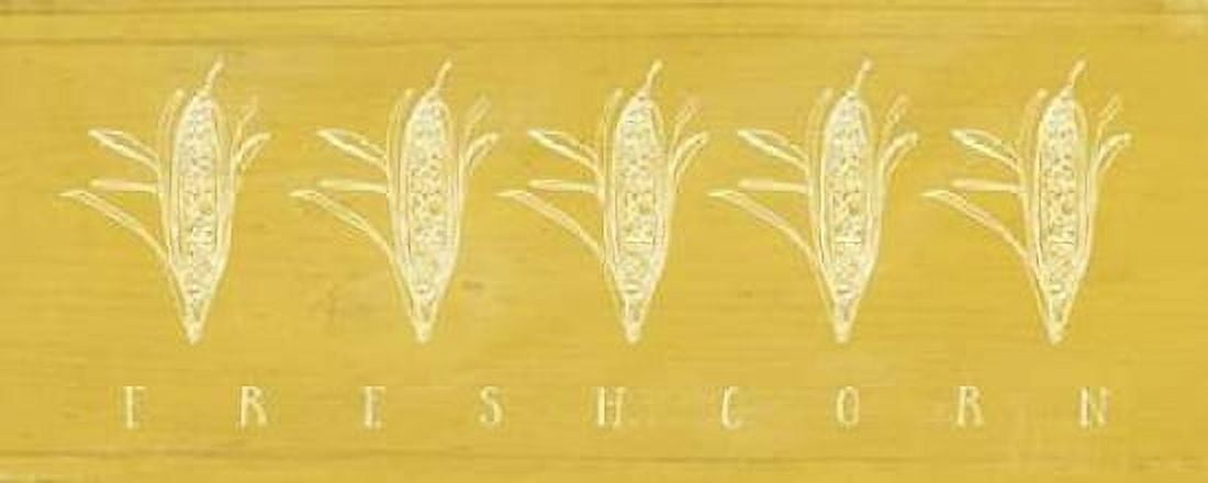 Fresh Corn Canvas Art - Linda Woods (24 x 48)