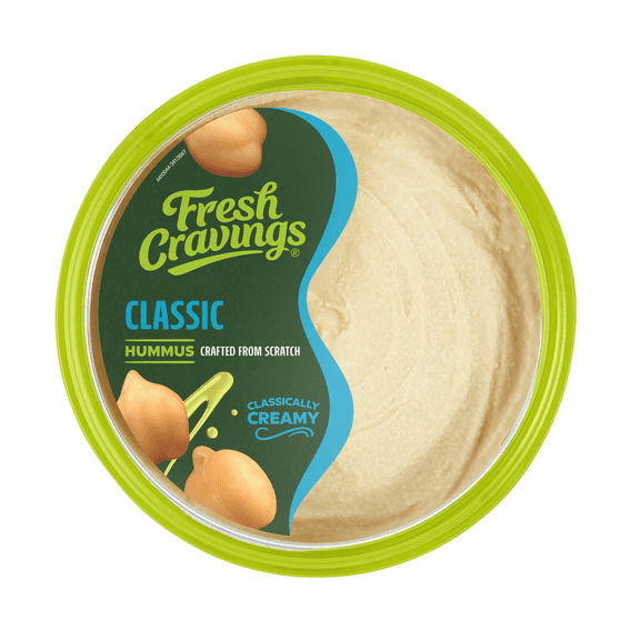 Fresh Cravings Classic Gluten-Free Hummus Dip, 10 oz, Contains: Sesame