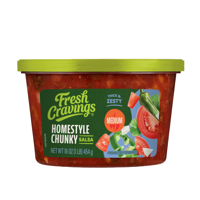 Fresh Cravings Homestyle Chunky Mild Salsa, 16 oz. Ready to Eat