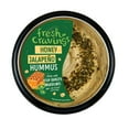 thumbnail image 1 of Fresh Cravings Honey Jalapeno Hummus, 17 oz. Plastic Tub, Gluten-Free, Dairy-Free, 2 Tbsp (32g), Contains Sesame, 1 of 11