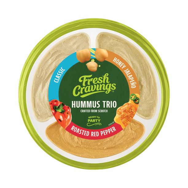 Fresh Cravings Hummus Trio for Breakroom Kitchen - Walmart