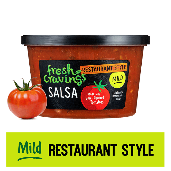 FRESH CRAVINGS Restaurant Style Mild Salsa, 16 oz