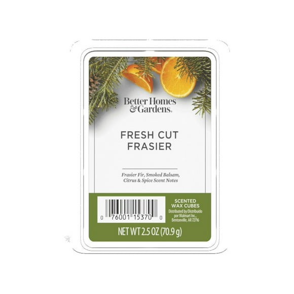 Fresh Cut Frasier Scented Wax Melts, Better Homes & Gardens, 2.5 oz (1-Pack)