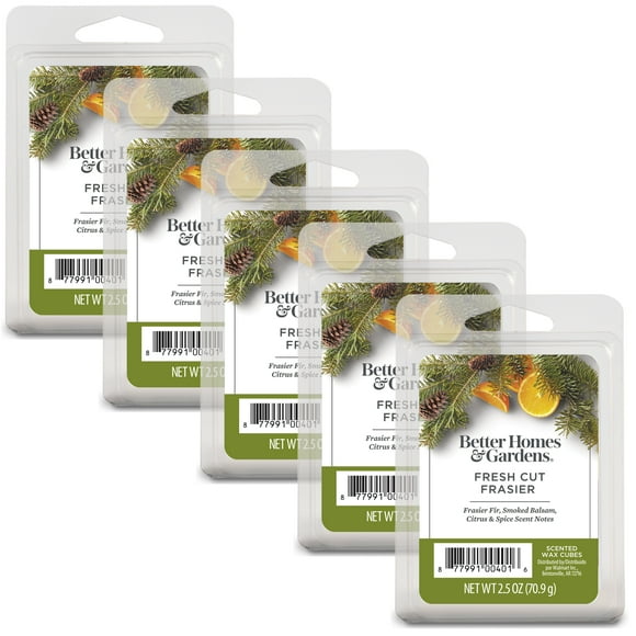Better Homes & Gardens Frasier Scented Wax Melts, 2.5 oz, 5-Pack
