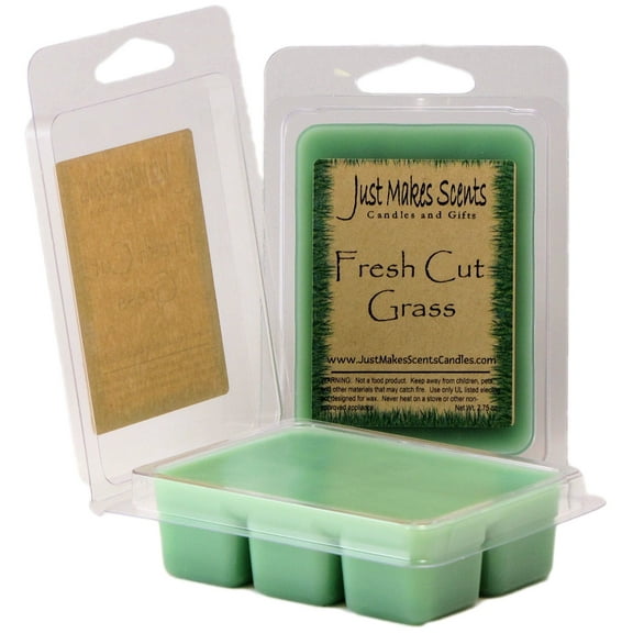 Fresh Cut Grass 2 Pack Wax Melts -Just Makes Scents Candles & Gifts