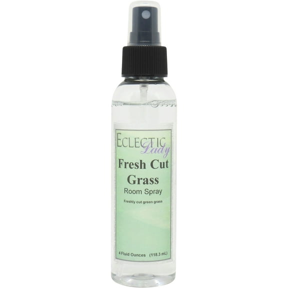 Fresh Cut Grass Room Spray by Eclectic Lady, 4 Ounces, Fragrant Aromatic Room Mist For Home, Room, Office