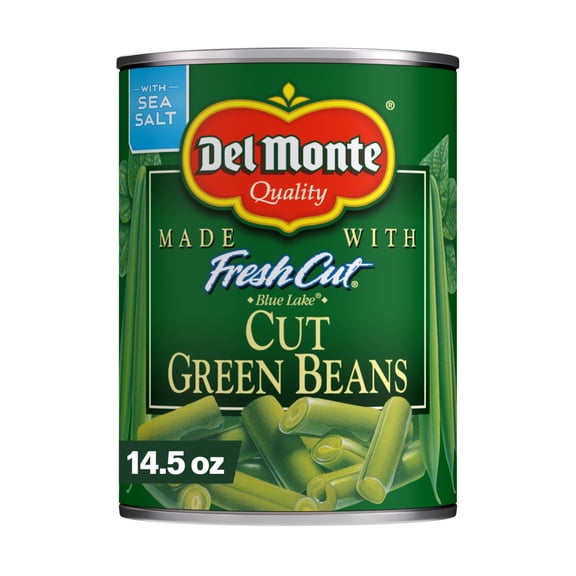 Fresh Cut Green Beans, Canned Vegetables, 14.5 oz Can