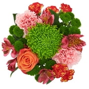 Fresh-Cut Large Mixed Flower Bouquet, 11 Stems, Colors Vary