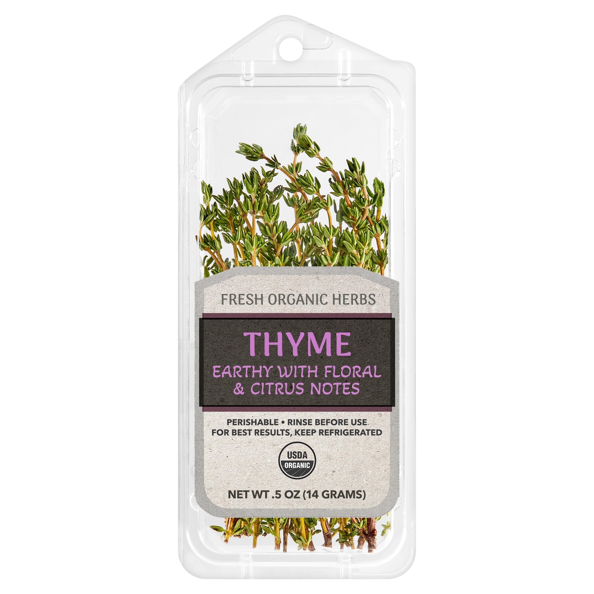Fresh Cut Organic Thyme, 0.5 oz Clamshell - image 1 of 3