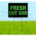 thumbnail image 1 of Fresh Cut Sod (18" x 24") Yard Sign, Includes Metal Step Stake, 1 of 6