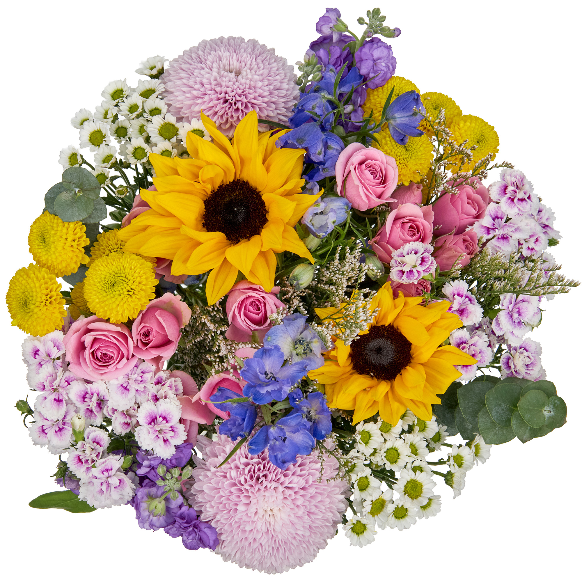Wild Mixed Flower Bouquet Extra Large Colors May Vary Walmart