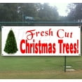 thumbnail image 1 of Fresh Cut Xmas Trees 13 oz Vinyl Banner With Metal Grommets, 1 of 4
