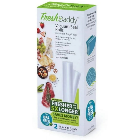 Presto 09511 Fresh Daddy 11" X 20" Vacuum Seal Roll