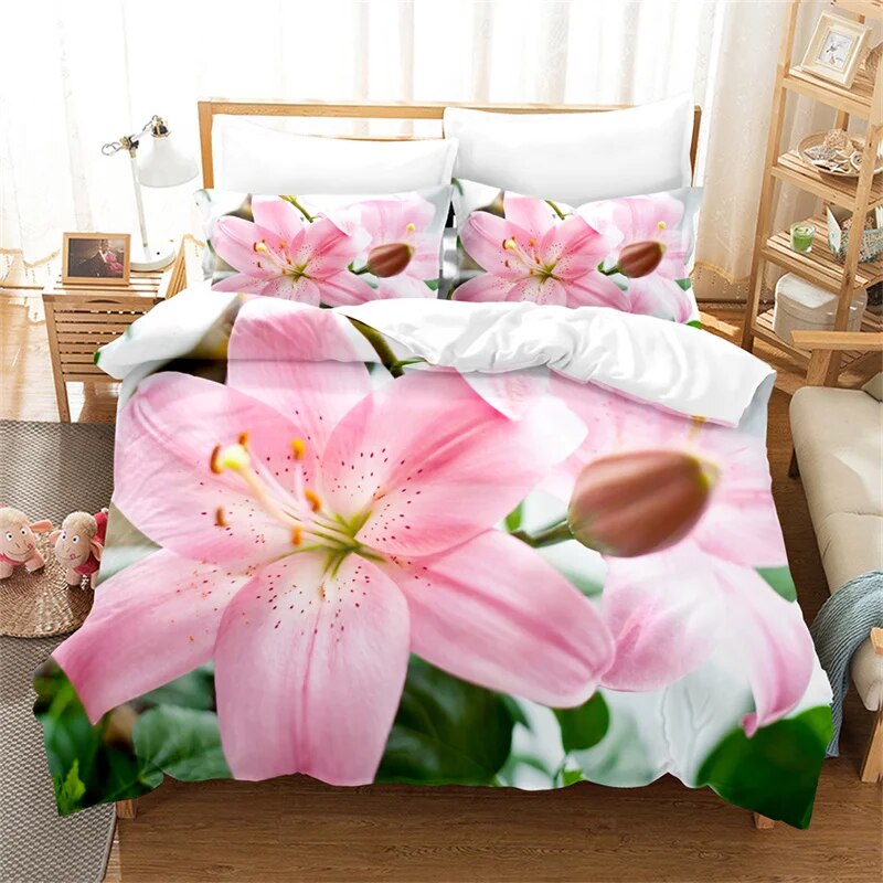 Garden Flower Bedding Set
