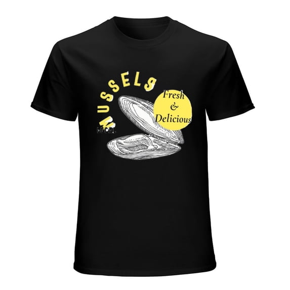 Fresh&Delicious Men’s Graphic T-shirt Vintage Short Sleeve Sport Tee Black 3XL