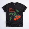 thumbnail image 1 of Fresh Delicious Tomatoes T-Shirt, Vintage Tomato Vine Botanical Graphic Tee, 1 of 4