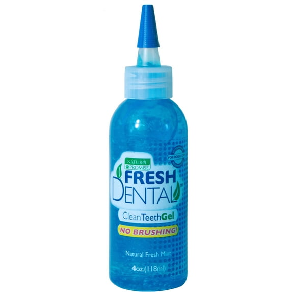 Fresh Dental FDGLKT4Z 4 oz Naturel Promise Fresh Dental Clean Teeth Gel For Pets
