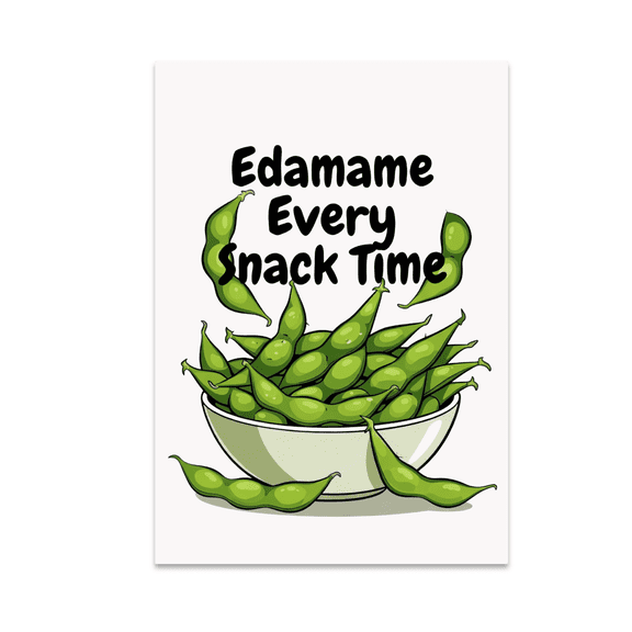 Fresh Edamame Art - Edamame Lovers - 13x19 Poster Print