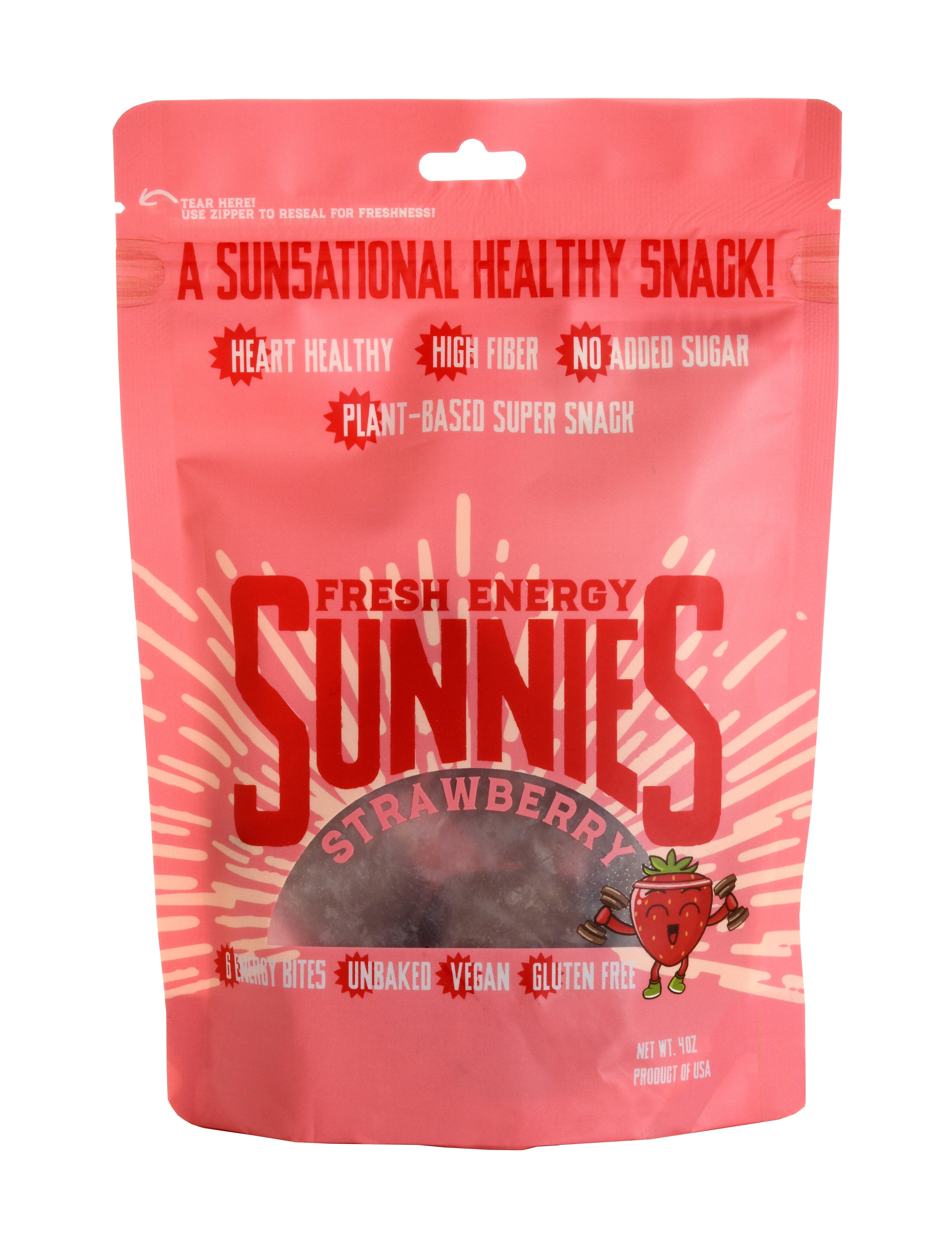 Fresh Energy Sunnies - Strawberry - 3 Pack